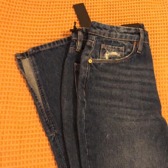 NWT BlankNYC The Cooper -Being Alive long slim straight with side slits - Picture 5 of 11